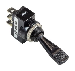 Тумблер трехпозиционный ON-OFF-ON 12 В/15А 3P (30162tumbler)